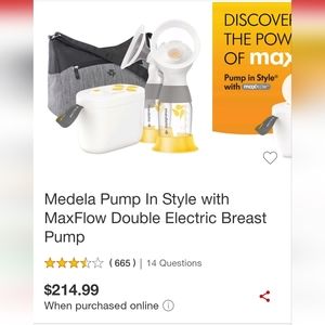 Medela Pump In Style.